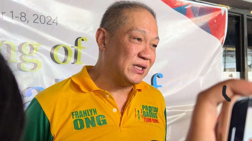 Ong affirms ‘very strong’ alliance with Rama amid Ombud ruling. In Photo is Franklyn Ong.