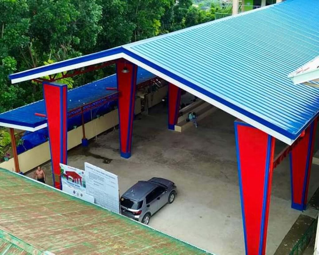 This is the Casili Multipurpose building that was turned over to the barangay on October 10. | Mary Rose Sagarino