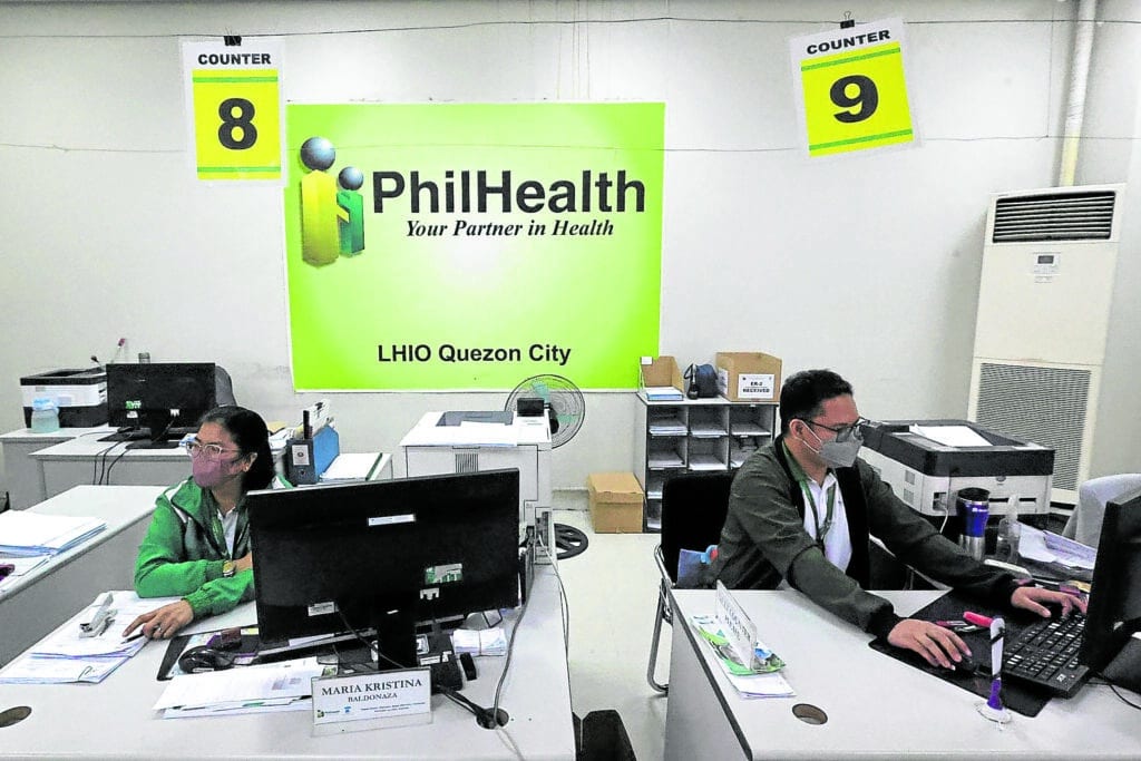 Philhealth logo Inquirer file photo