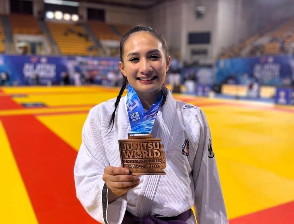 Eliecha Malilay wins bronze at Jiu-Jitsu Youth World Cup in Greece