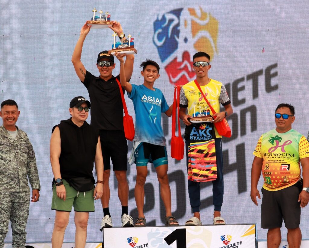 Franklin Ferdie Yee rules Dumaguete Triathlon 2024