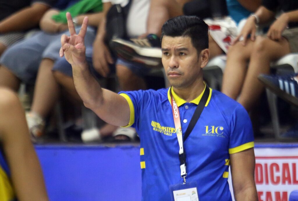 Cesafi: UC’s relentless pursuit to end UV’s reign. UC's head coach Kern Sesante. | Photo from Sugbuanong Kodaker