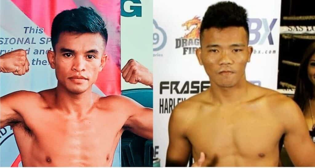 Capuloy-Tinampay WBF title showdown set on December 10, Rhonvex Capuloy (left) and Jason Tinampay (right). | Facebook and Tapology photos