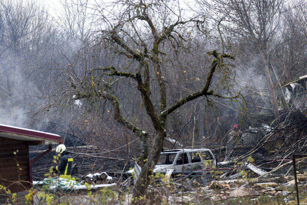 Lithuania cargo plane crash