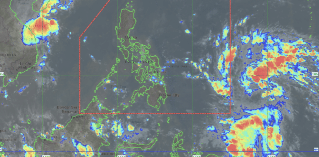 LPA spotted east of Visayas; may become tropical depression