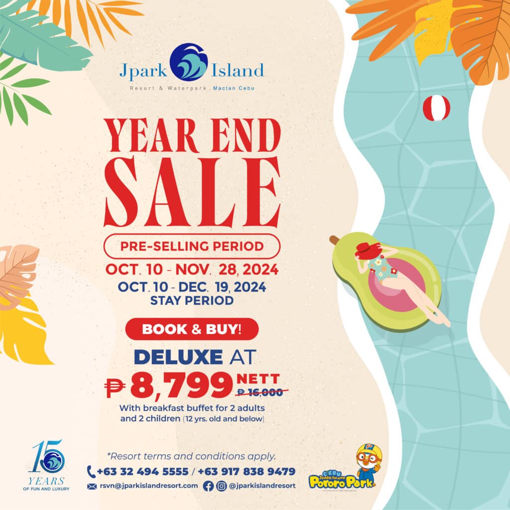 Jpark Island Resort & Waterpark announces ultimate year-end sale