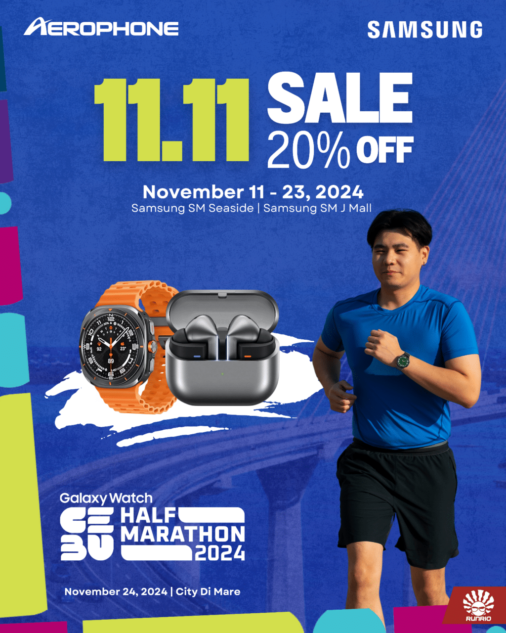 Galaxy Watch Cebu Half Marathon 2024: Tech-Powered Run!