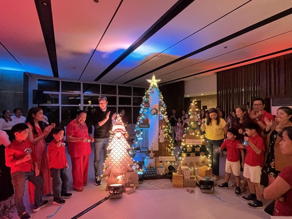 BE Residences combines festive cheer and sustainability with meaningful tree lighting