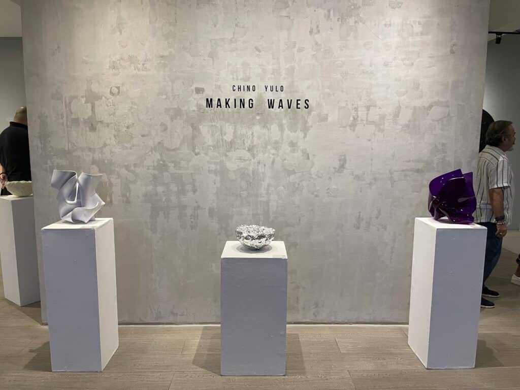 Chino Yulo's "Making Waves" exhibit at Qube Contemporary: A tribute to Cebu's enchanting seas