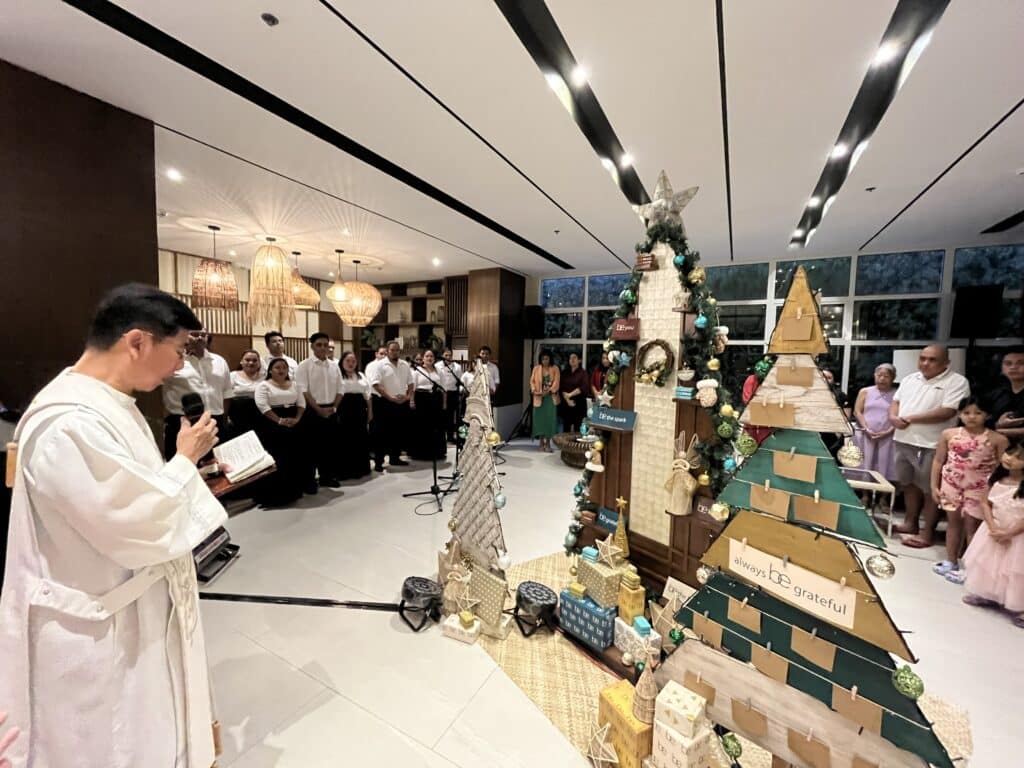 BE Residences combines festive cheer and sustainability with meaningful tree lighting