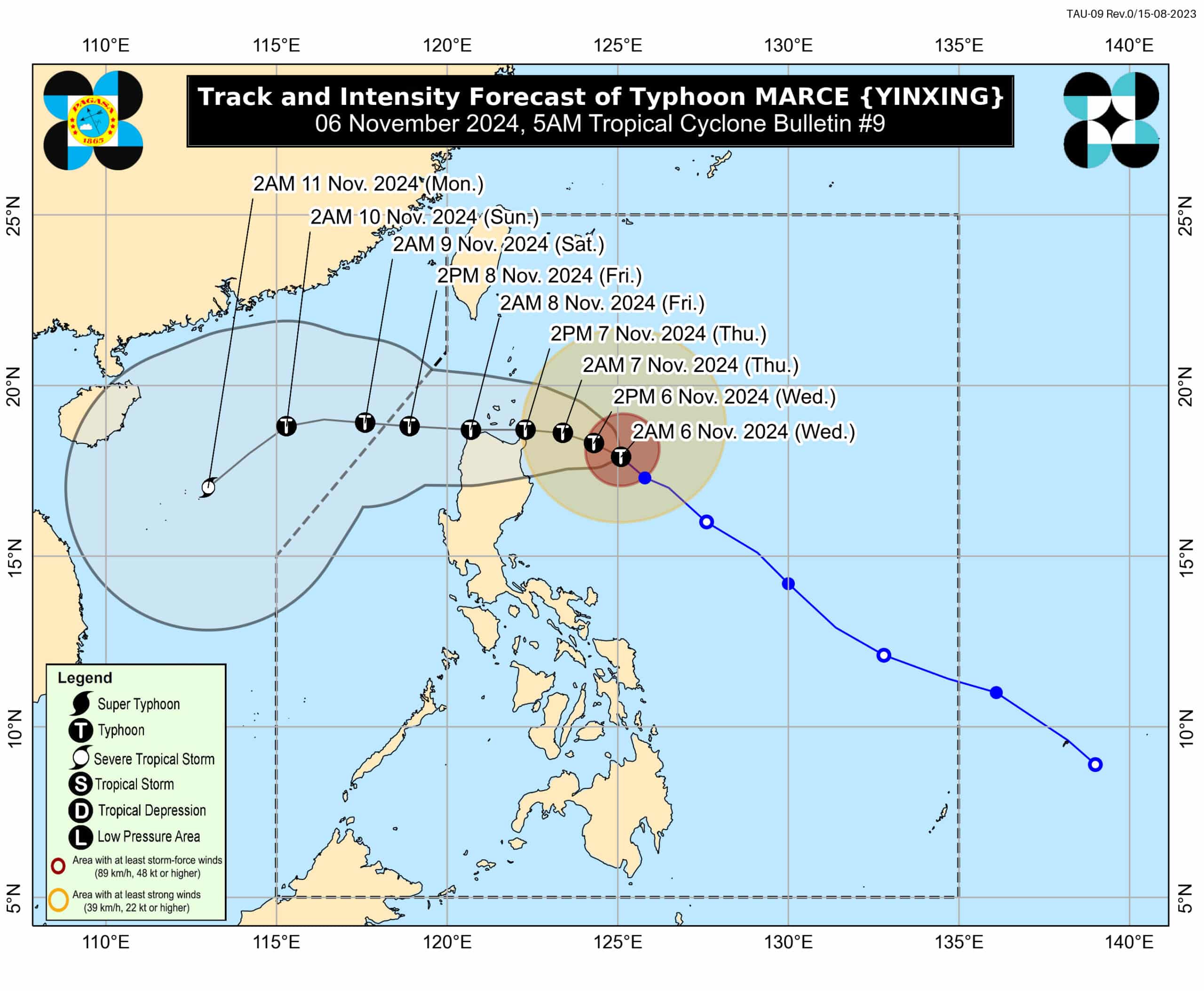 Marce: Philippine Coast Guard on ‘heightened alert’