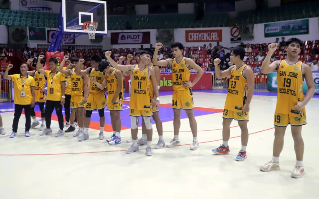 Cesafi HS finals with SHS-AdC: 'Defense is key' - USJ-R coach. USJ-R Jaguars team. | Photo from Sugbuanong Kodaker