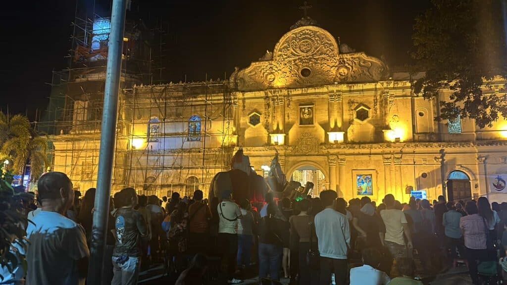 Six Simbang Gabi things we can relate to. Hundreds of Cebuanos attend the first of the Simbang Gabi or Dawn Masses at the Cebu Metropolitan Cathedral today, December 16, 2024. | Paul Lauro