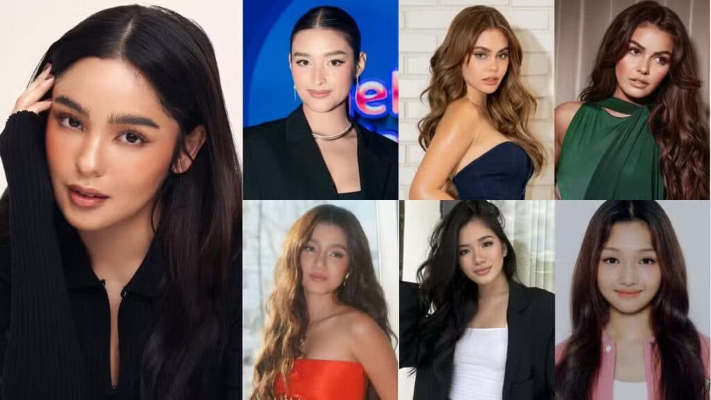 Andrea Brillantes, Liza Soberano, Janine Gutierrez, Belle Mariano, Aiah Arceta, Gehlee DangcaRead more: https://bandera.inquirer.net/403272/andrea-no-1-sa-100-most-beautiful-faces-of-2024-6-pang-pinay-kasali-rin#ixzz8vqWJbnJQ Follow us: @inquirerdotnet on Twitter | inquirerdotnet on Facebook