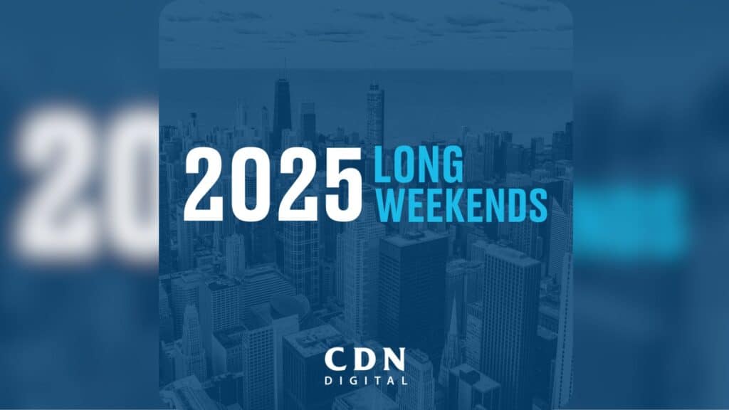 2025 long weekends