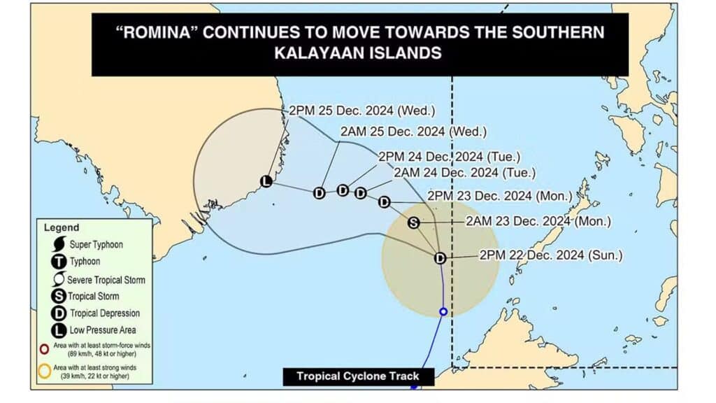 Pagasa: Heavy rains due to Romina over Quezon, Bicol provinces