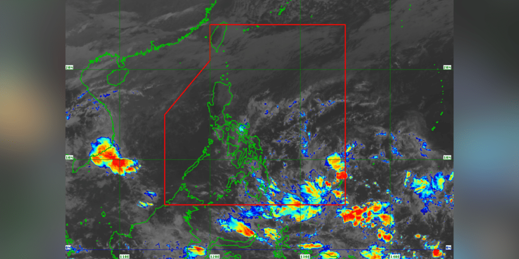 Potential LPA spotted east of Mindanao