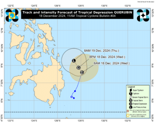 Pagasa warns of flooding, lahar from Kanlaon due to ‘Querubin’