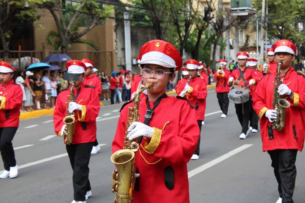 Sinulog 2025: Spectators enjoy first brass band competition