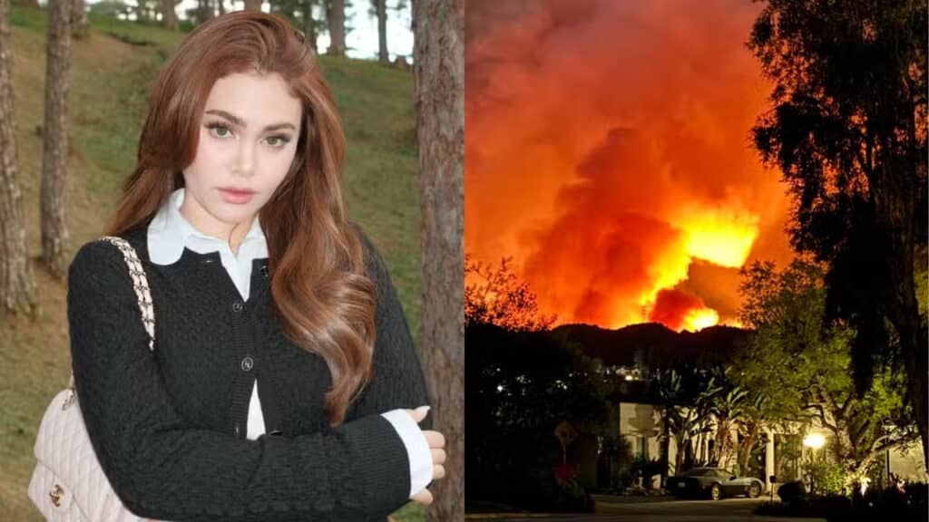 Ivana Alawi: Balay niya sa LA hapit gikaon sa kayo tungod sa wildfire. PHOTO: Facebook/Ivana Alawi