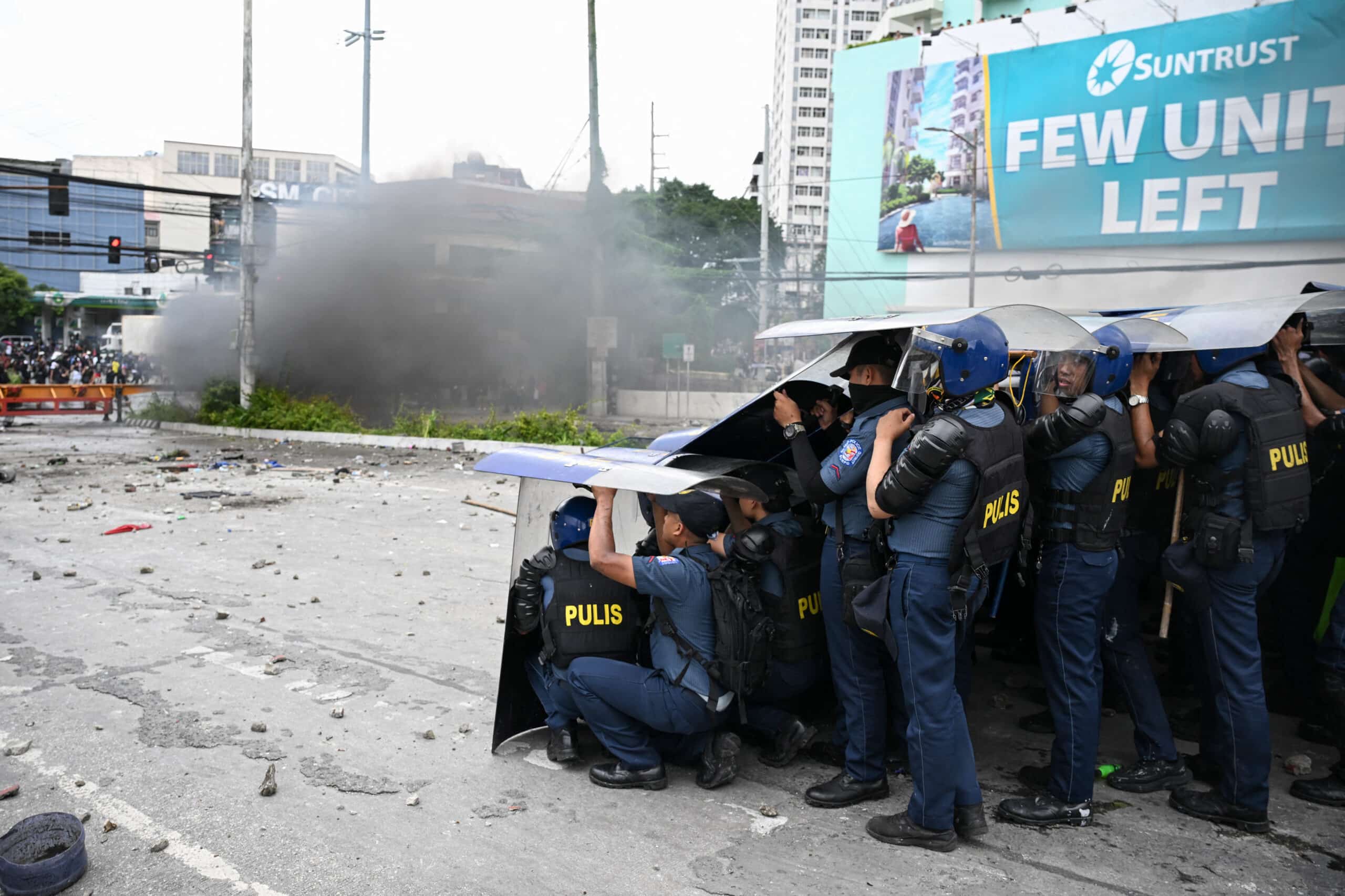 Arrest tally grows after Philippine anti-corruption protest clashes