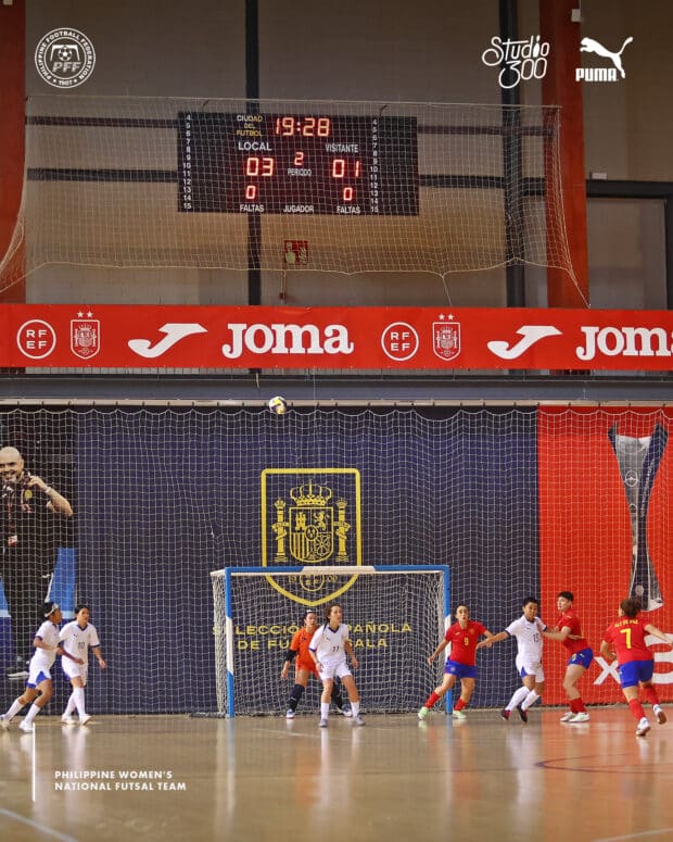 Filipina team finishes training in Spain for futsal World Cup