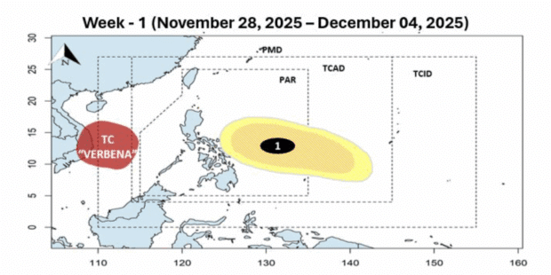 Pagasa warns: LPA may form next week, could become tropical cyclone