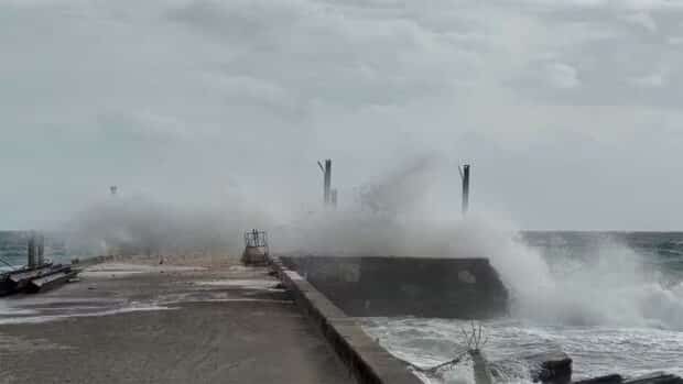 Uwan watch: Huge waves whipped Bohol’s shores