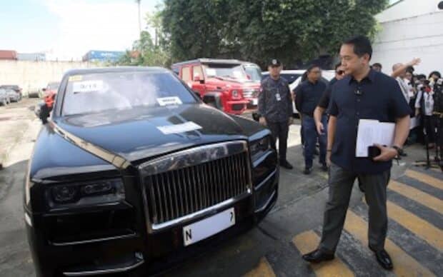 Discaya luxury cars: BOC moves auction of 7 cars to Nov. 20