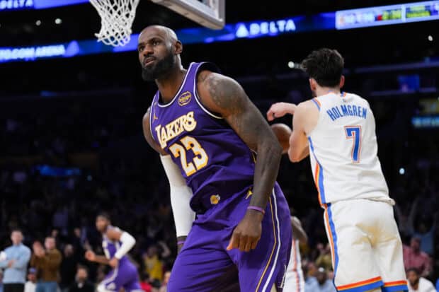 NBA: Thunder beats Lakers, snaps 2-game skid
