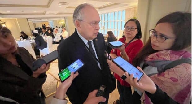 U.S. won’t abandon the Philippines amid China’s assertiveness at sea, envoy says