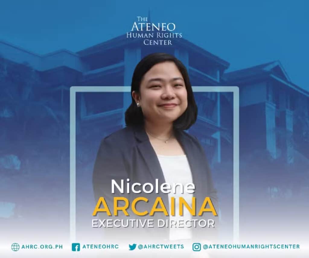 Abogada Nicolene Arcaina