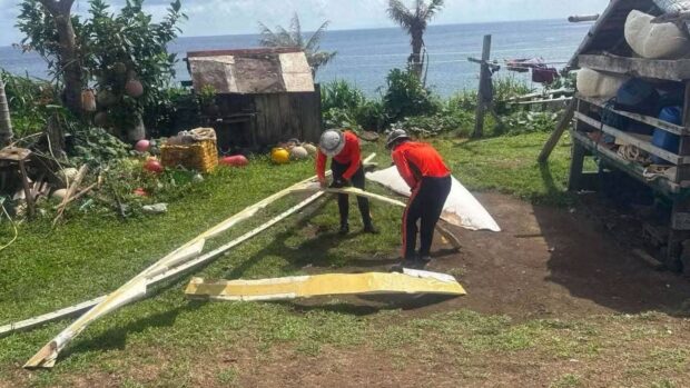 PCG retrieves suspected rocket debris off Calayan island in Cagayan