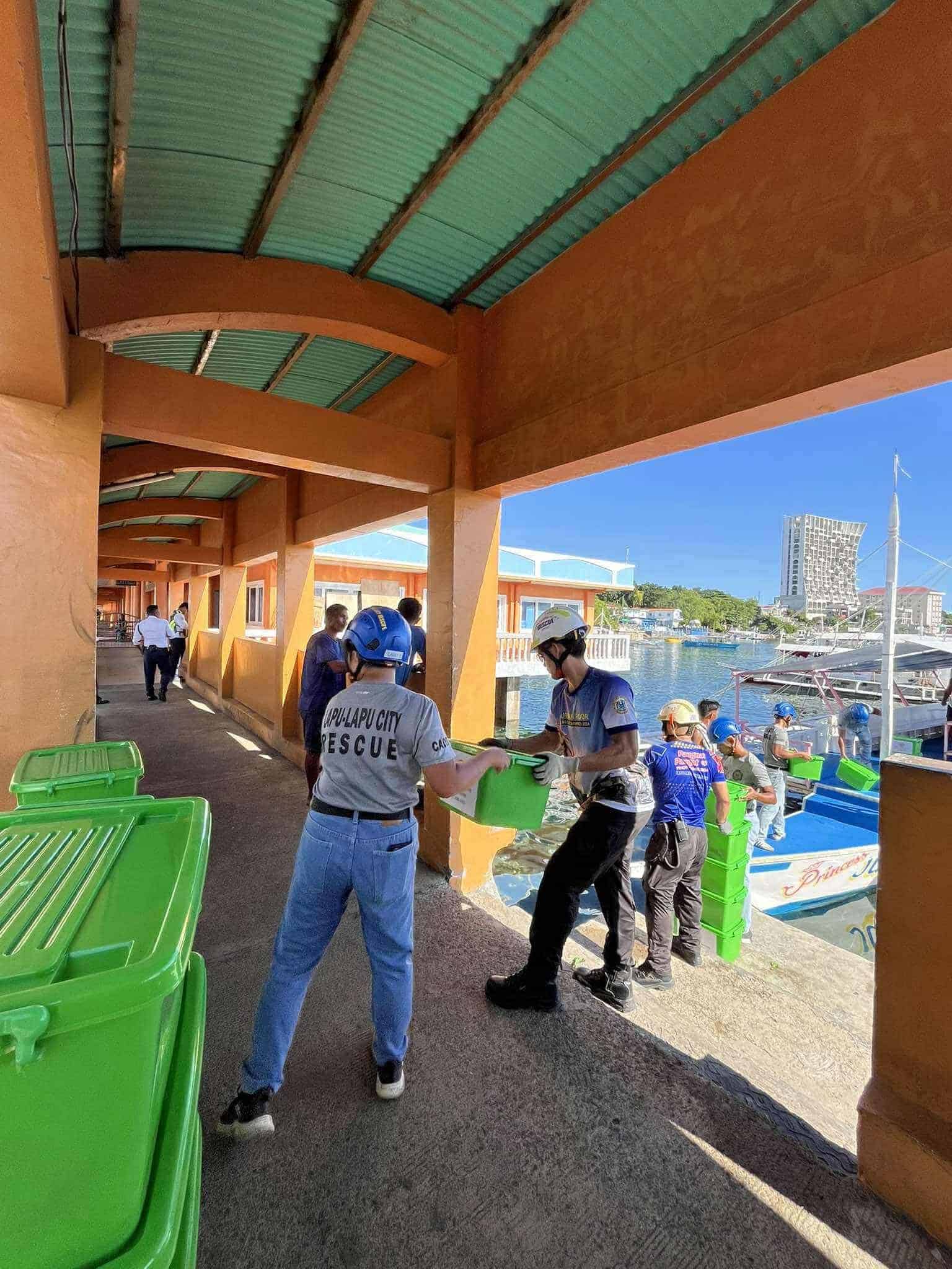 Lapu-Lapu City prepares relief goods, urges PWD evacuation ahead of Tino